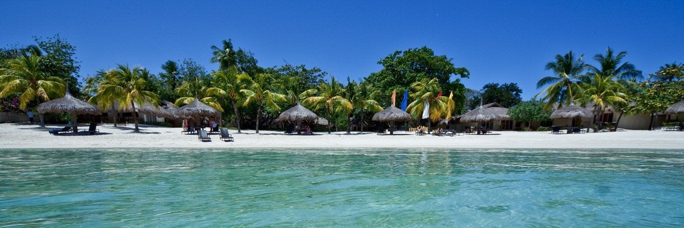 블루워터 마리바고 리조트 전용 해변 지역