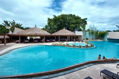 Clean pool of Bluewater Maribago Resort