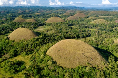 Chocolate hills of Bohol