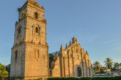 Paoay church is one of the oldest churches in the Philippines