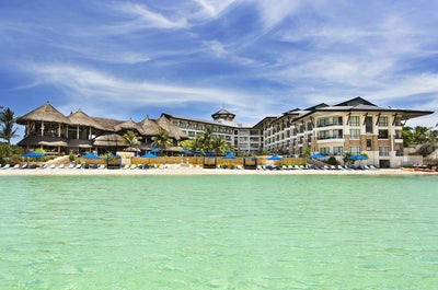 Clear waters of The Bellevue Resort Beach