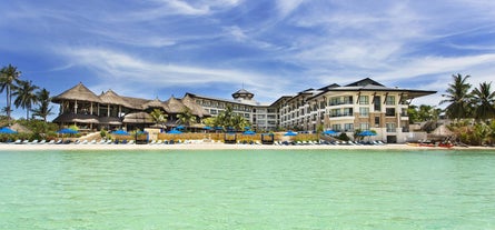 Clear waters of The Bellevue Resort Beach