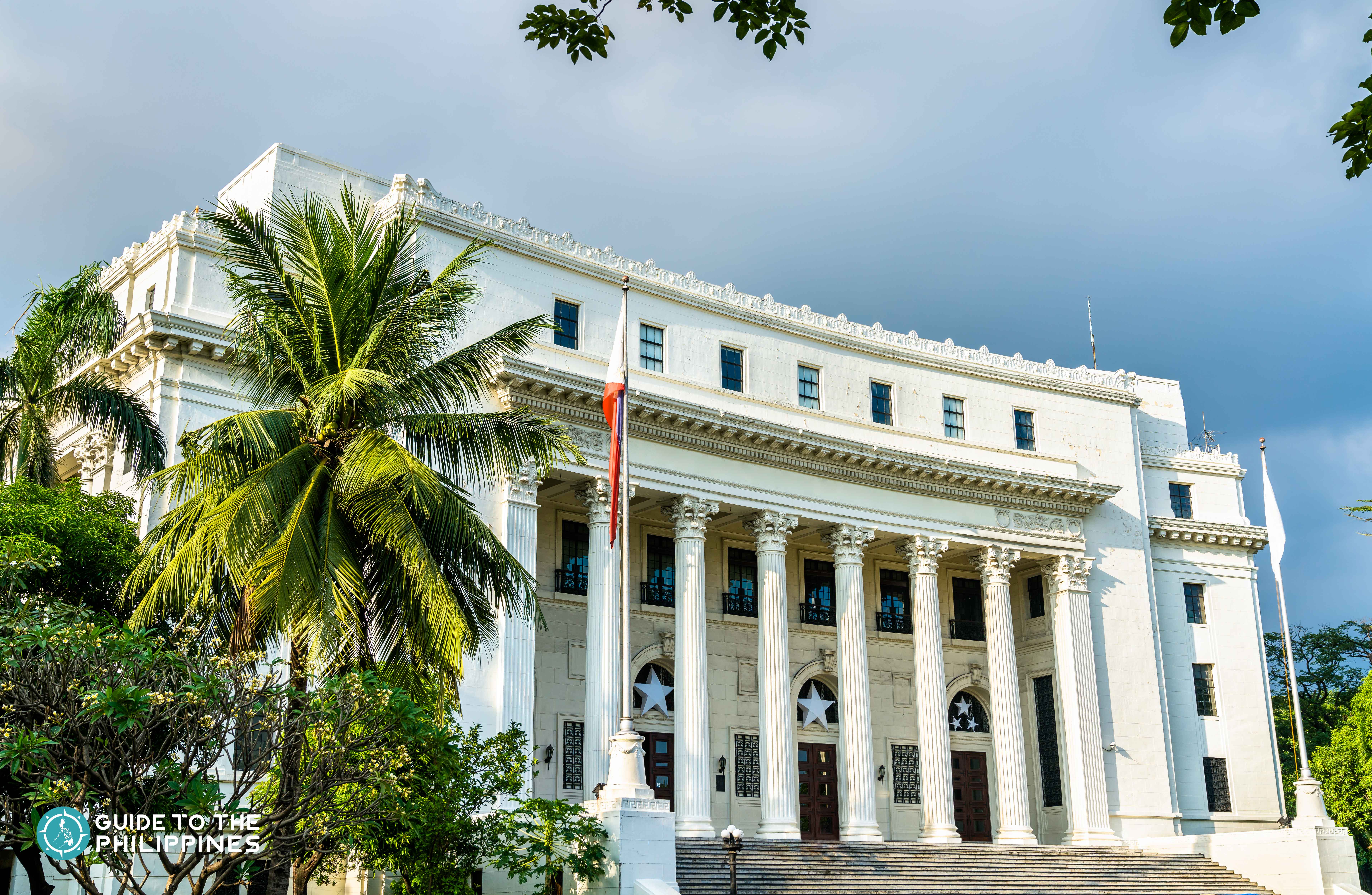 Facade of the National Museum in Manila