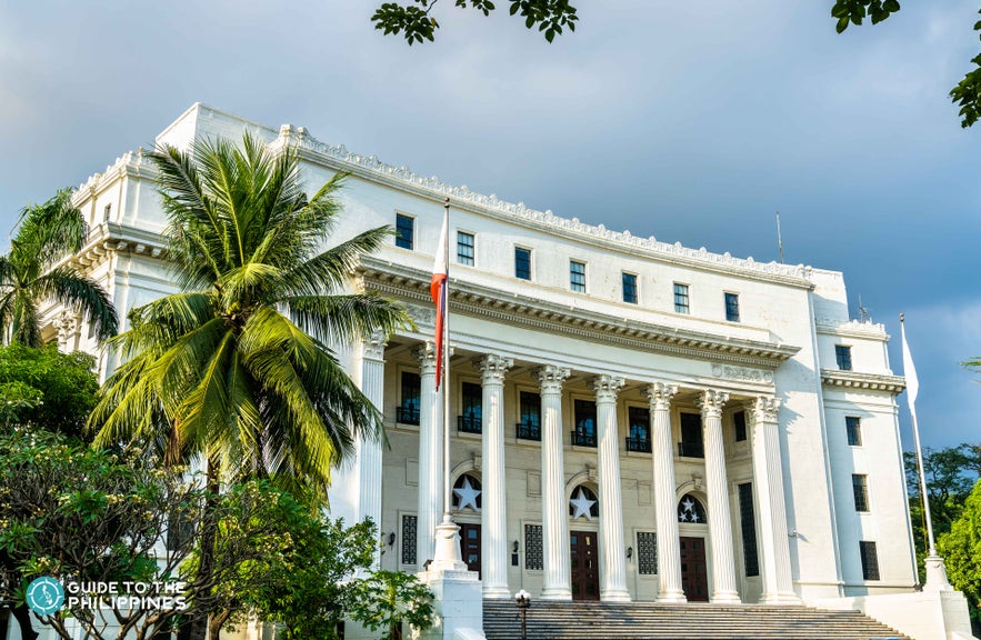 Facade of the National Museum in Manila Facade of the National Museum in Manila