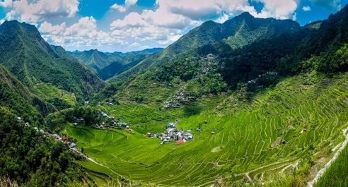 Breathtaking view of the rice terraces in Banaue