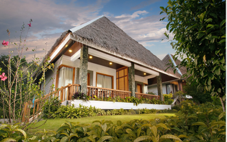 薄荷岛米提水疗度假村的豪华别墅