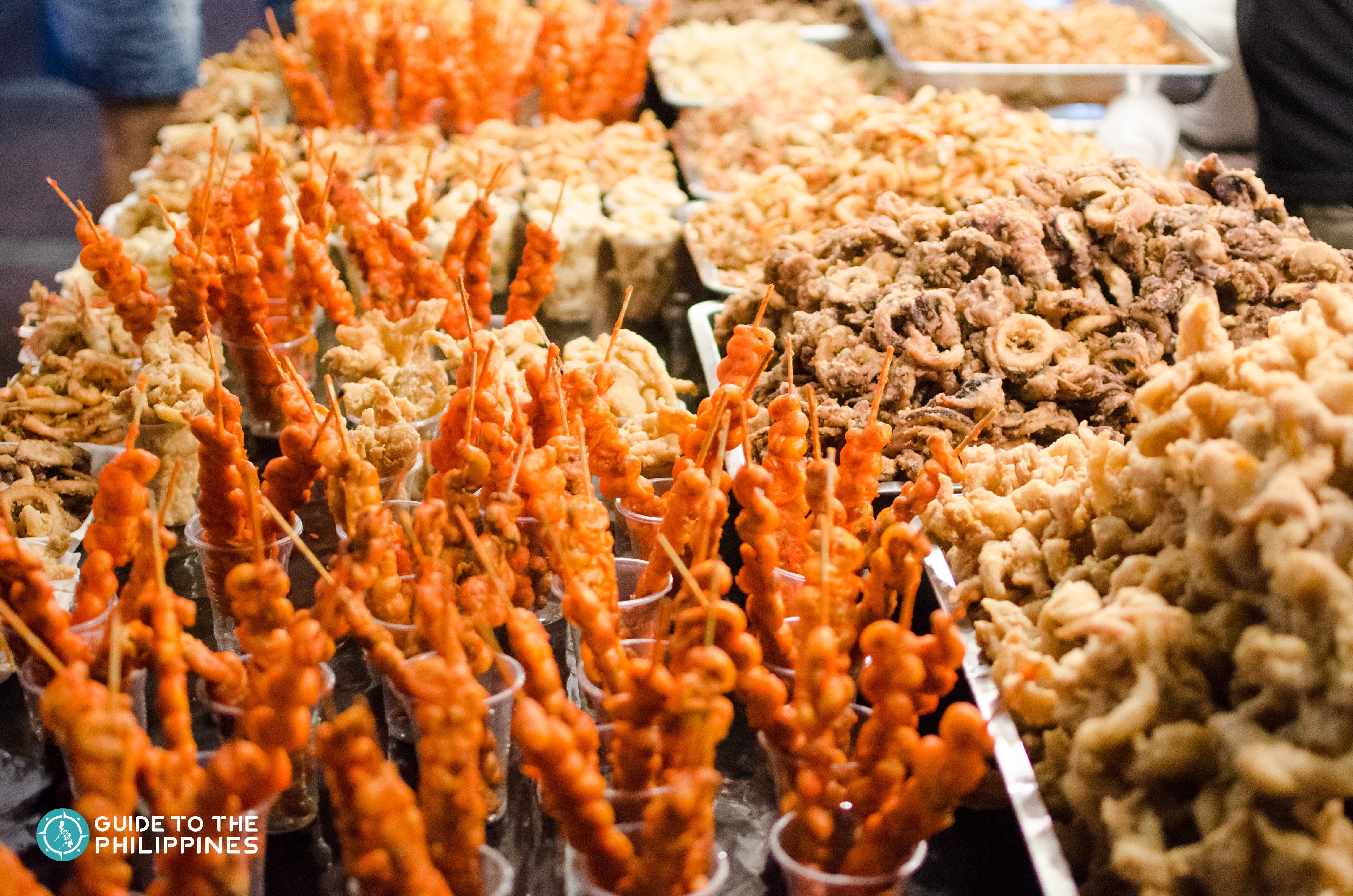 Fried isaw and offal in the Philippines