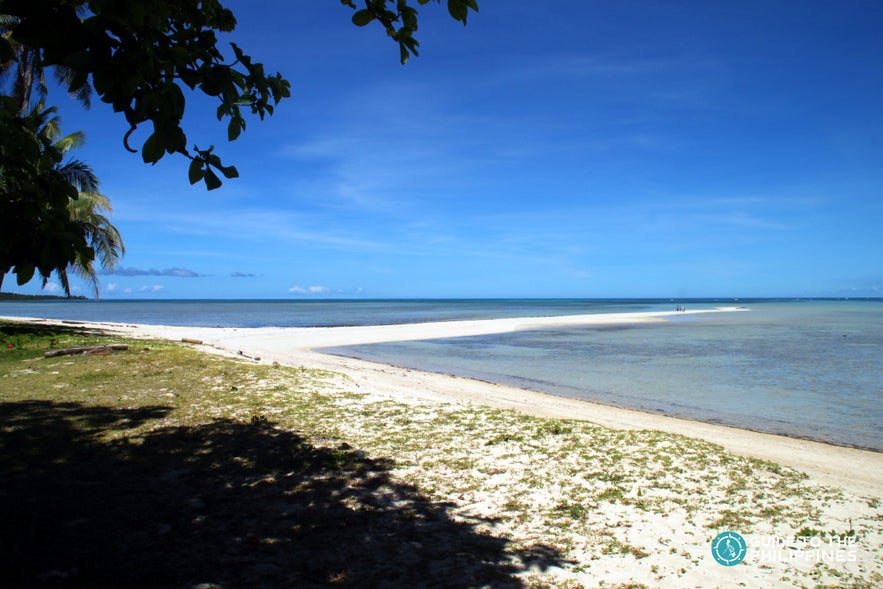 Sandbar in Cagbalete island in Quezon Sandbar in Cagbalete island in Quezon