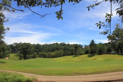 Open field at Camp John Hay in Baguio