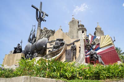 The Heritage of Cebu Monument where people can learn more about the city's history
