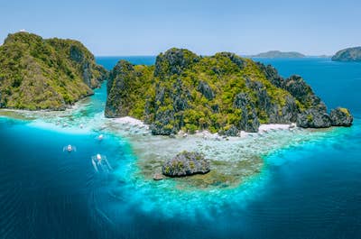 Shimizu Island in El Nido Palawan