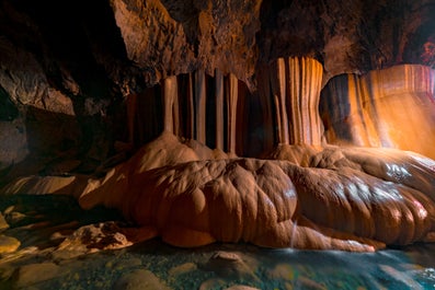 Enchanting rock formations in Sagada