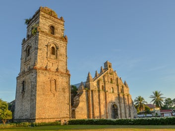 Facade of Paoay Church in Ilocos