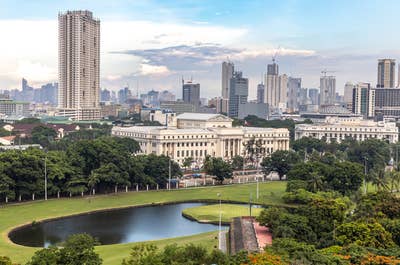 View of Manila from Intramuros
