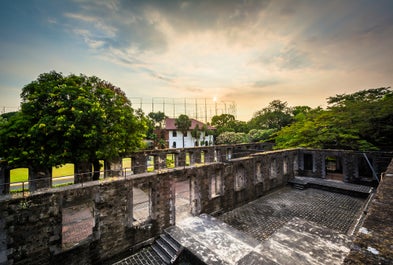 Sunset in Intramuros