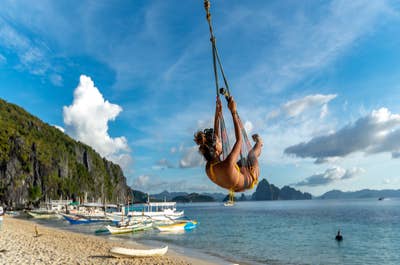 Seven Commandos Beach in El Nido