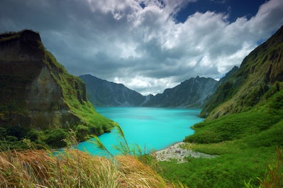 Beautiful view of Mt. Pinatubo Crater Lake