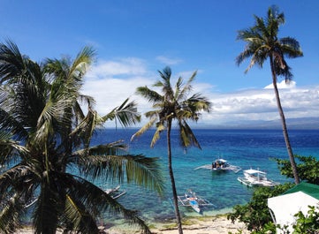 Wonderful ocean view at Apo Island