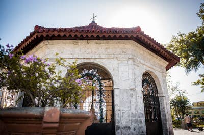 Facade of Magellan's Cross in Cebu