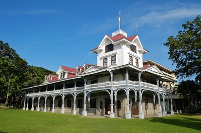 Facade of the Anthropological Museum at Silliman University