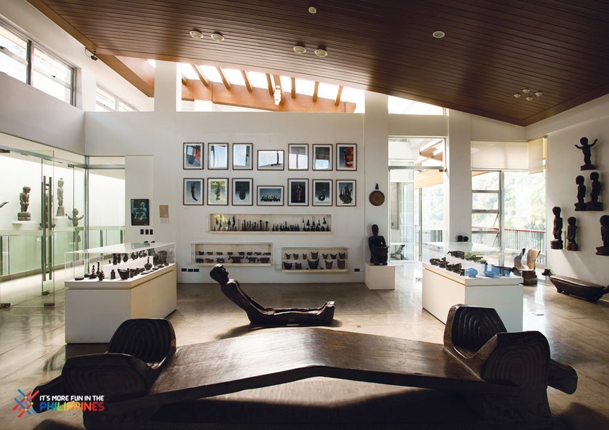 Artworks inside BenCab museum in Baguio Artworks inside BenCab museum in Baguio