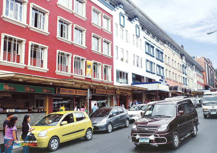 Famous Session Road in Baguio City Famous Session Road in Baguio City