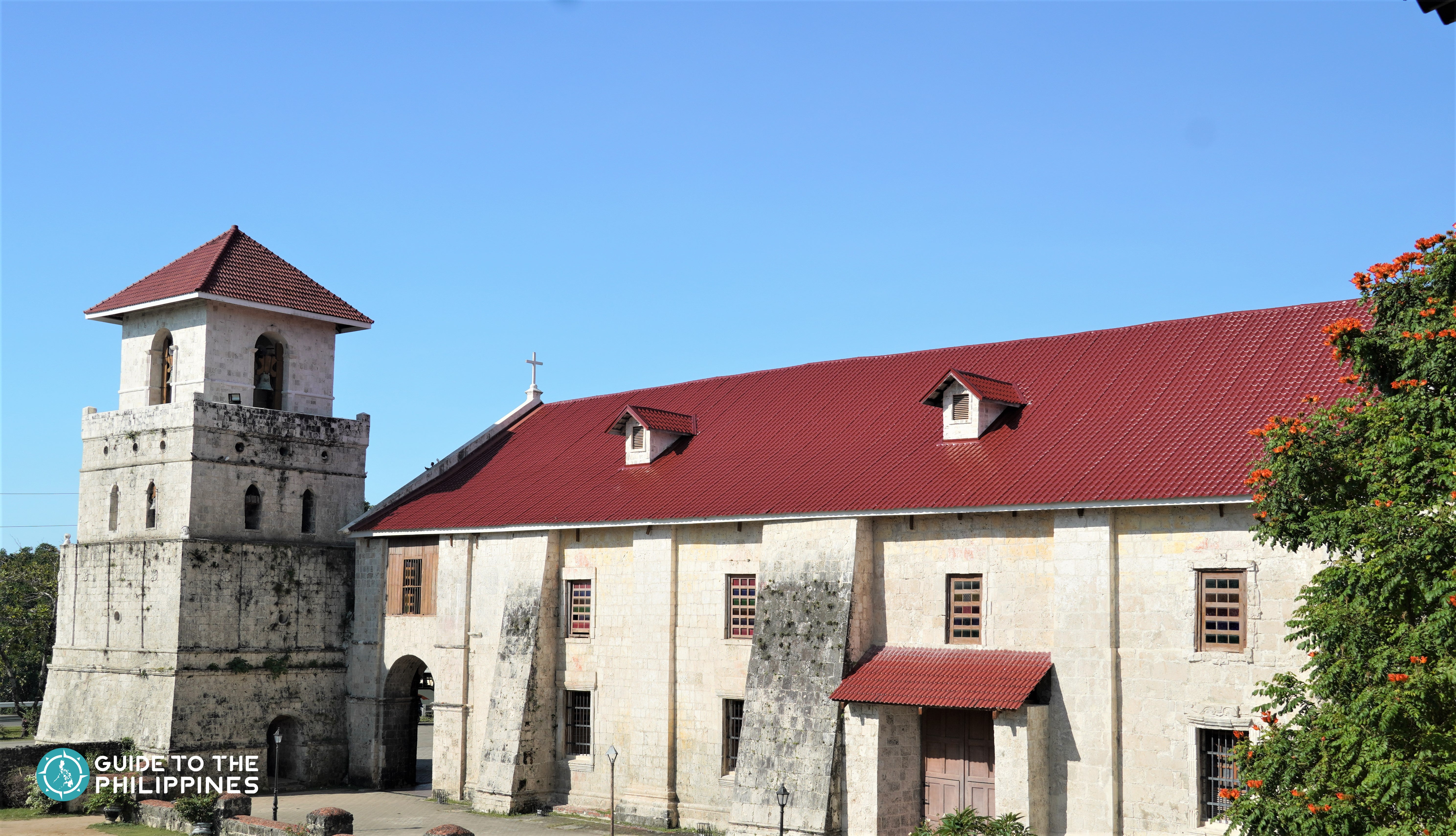 Facade of the Baclayon Church in Bohol