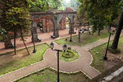 Inside Fort Santiago in Intramuros