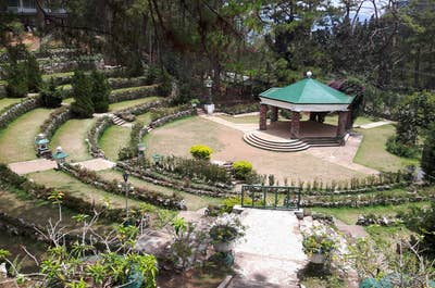 Bell amphitheater inside Camp John Hay