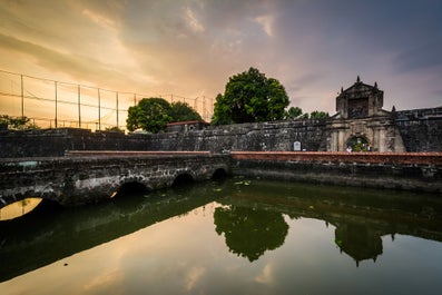 Sunset over Intramuros