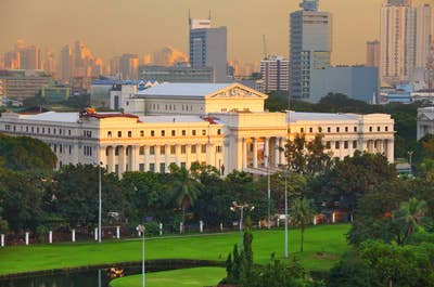 Philippine National Museum as seen from Intramuros