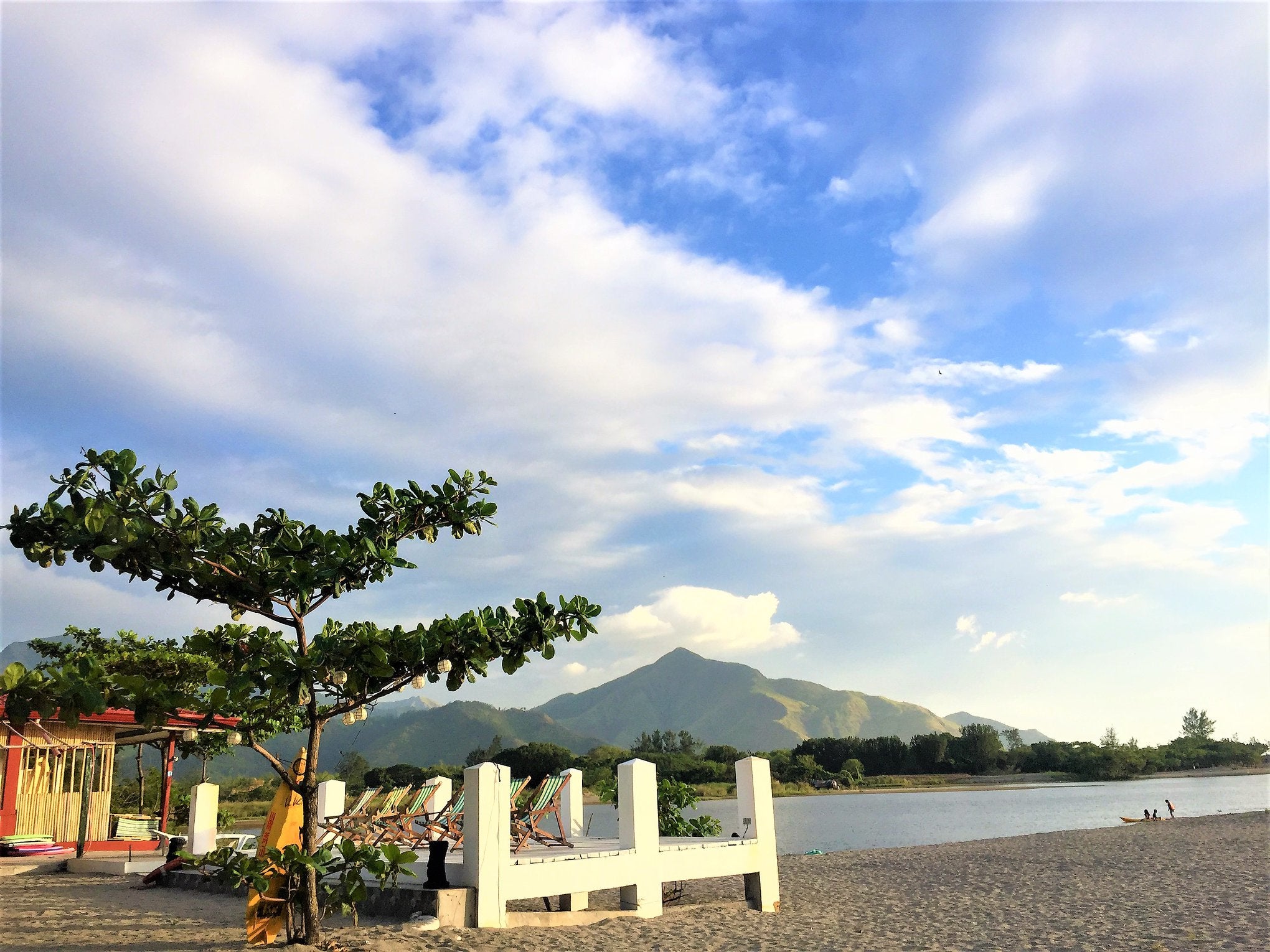 Ocean and mountain view in Arirang Beach Resort