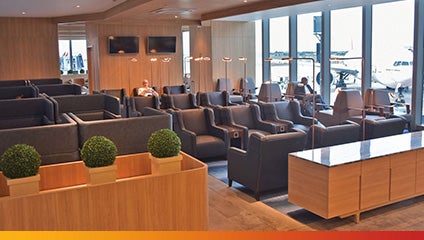 Lounge area in Mactan Airport