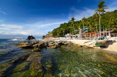 Beach in Apo Island, Dumaguete