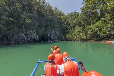 Underground river in Puerto Princesa Palawan