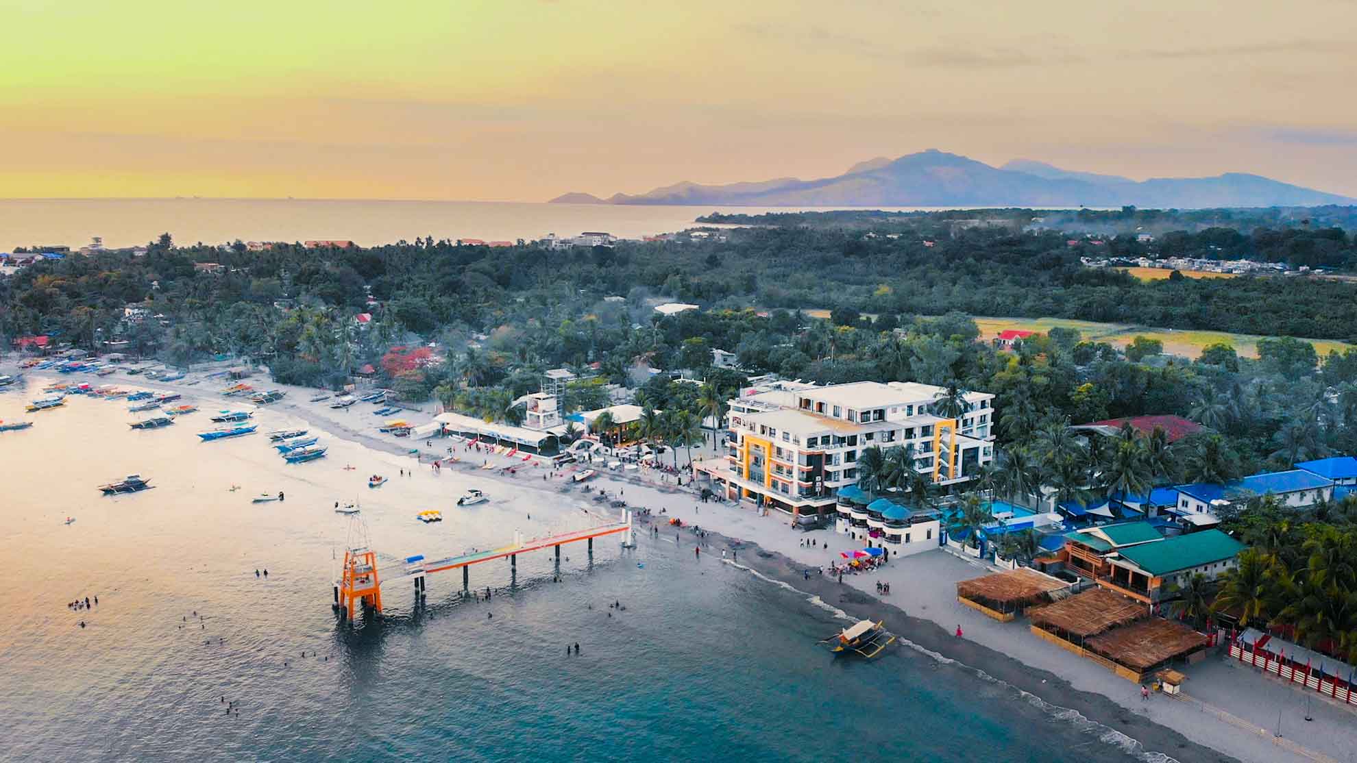 Aerial view of the Morongstar Hotel and Resort