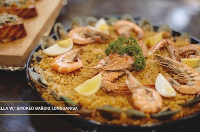 Paella served at Cocina Del Sol - part of the Culinary Tour