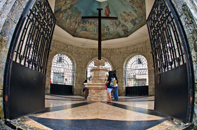 Entrance to Magellan's Cross in Cebu