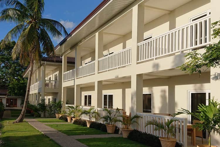 Facade of Cebu Seaview Dive Resort, offering a perfect base for your Cebu Island diving package