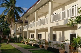 Facade of Cebu Seaview Dive Resort, offering a perfect base for your Cebu Island diving package