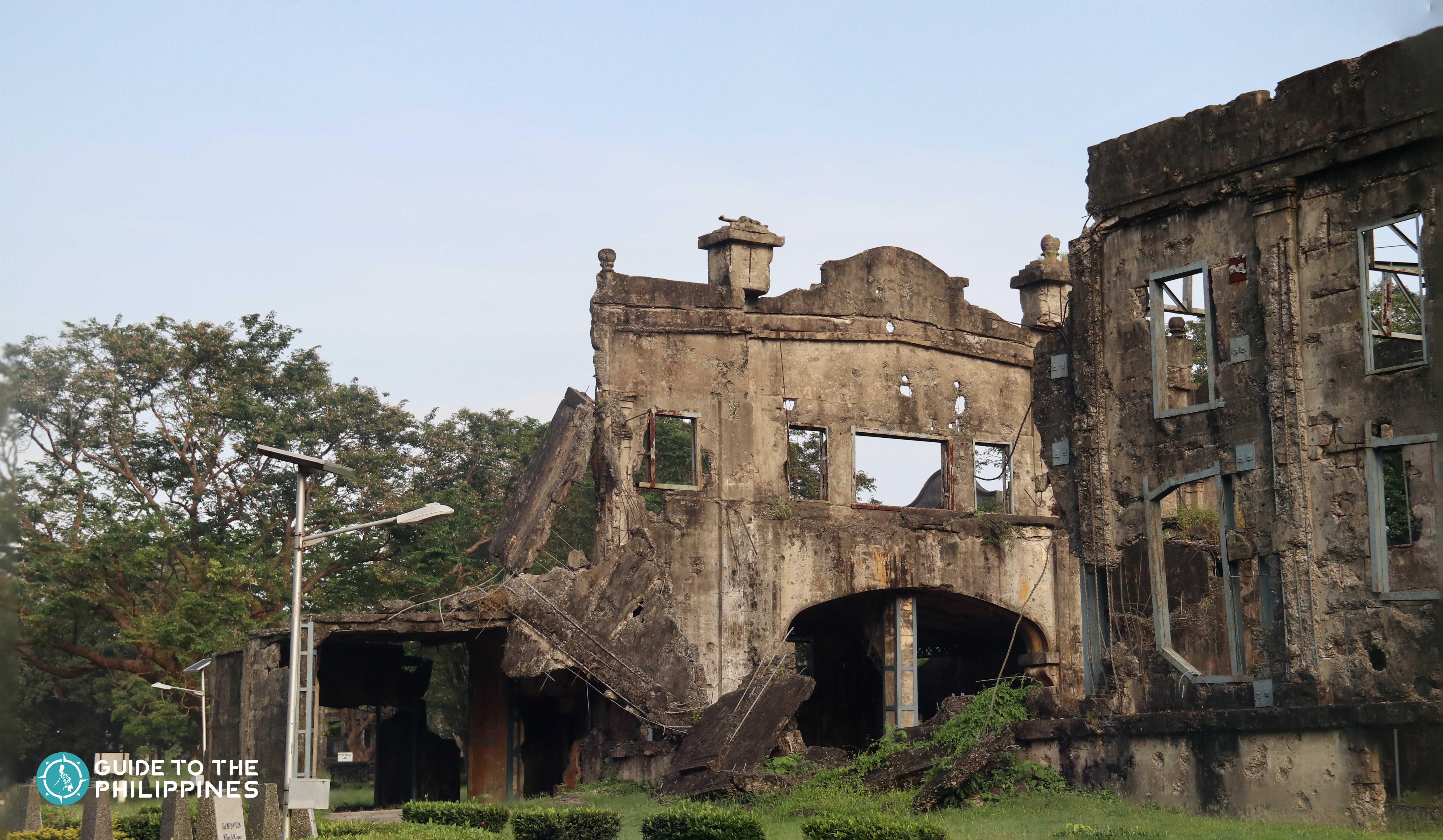 Broken Theater on Corregidor Island in Cavite