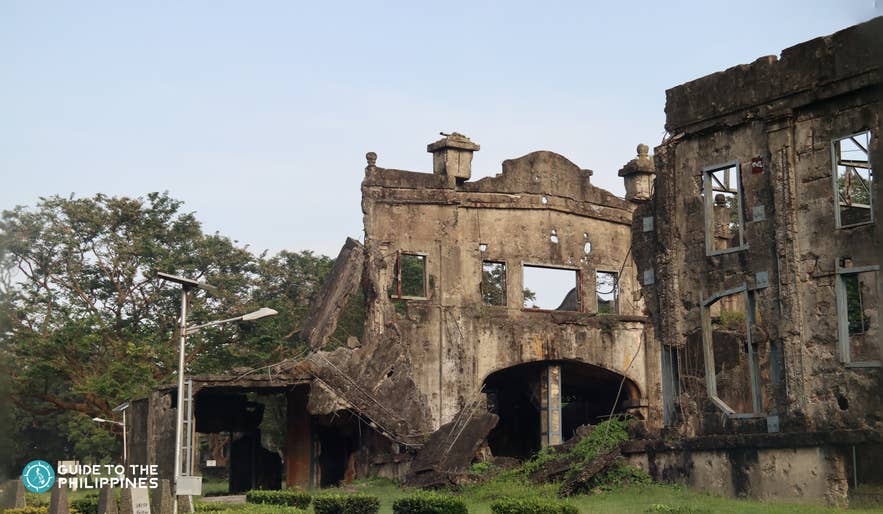 Broken Theater on Corregidor Island in Cavite Broken Theater on Corregidor Island in Cavite