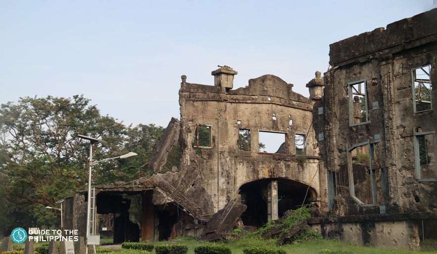 Broken Theater on Corregidor Island in Cavite Broken Theater on Corregidor Island in Cavite