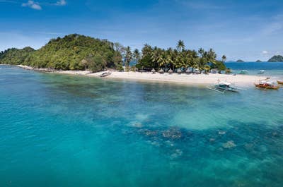 German Island in Port Barton Palawan