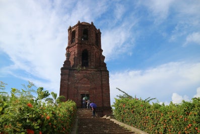 Facade of Bantay Bell Tower in Ilocos