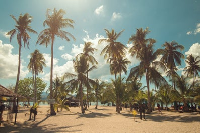 Honda Bay in Puerto Princesa Palawan