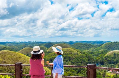 Chocolate Hills in Bohol