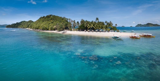 Island in Port Barton, Palawan