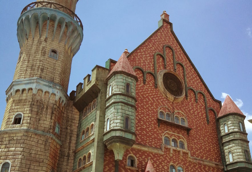 One of the buildings in Fantasy World, Batangas One of the buildings in Fantasy World, Batangas