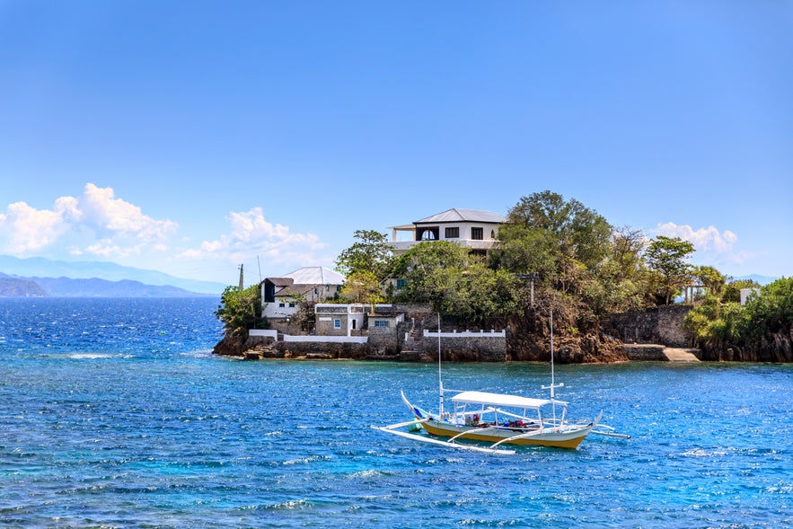 Boat in Anilao Batangas Boat in Anilao Batangas